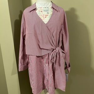 🍃NY COLLECTION STRIPED SHIRT🍃